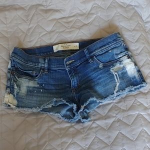 Abercrombie denim shorts